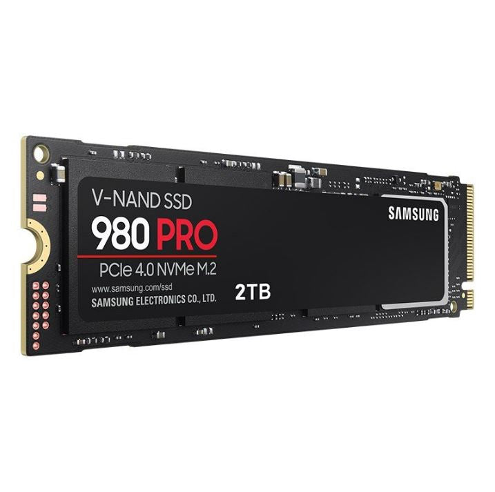 Samsung 980 Pro 2TB Gen4 NVMe SSD 7000MB/s 5100MB/s R/W 1000K/1000K IOPS 1200TBW 1.5M Hrs MTBF for PS5 5yrs Wty Samsung 980 Pro 2TB Gen4 NVMe SSD 7000MB/s 5100MB/s R/W 1000K/1000K IOPS 1200TBW 1.5M Hrs MTBF for PS5 5yrs Wty